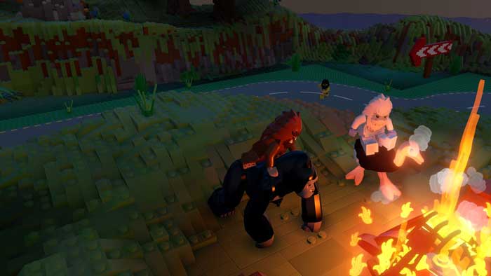 بازی Lego Worlds برای پلی استیشن 4 PS4