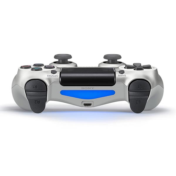 خرید دسته ( controller ) بازي DualShock 4 برای PS4 slim پلی استیشن رنگ نقره ای